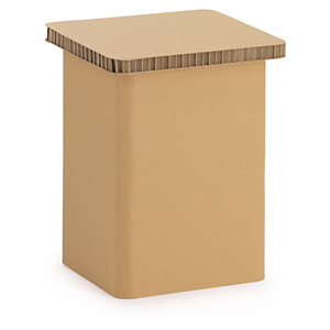 Tabouret en carton alvéolaire Tabouret en carton alvéolaire