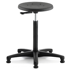 Tabouret polyuréthane piétement nylon Tabouret polyuréthane piétement nylon