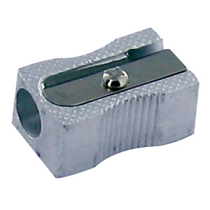 Taille crayon métal 1 trou classique Taille crayon métal 1 trou classique