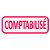 Tampon encreur Trodat Xprint 4912 formule commerciale « COMPTABILISÉ » - 2