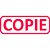 Tampon encreur Trodat Xprint 4912 formule commerciale « COPIE » - 2