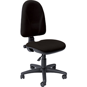 Tandem Up Sedia operativa, Tessuto acrilico 100%, Nero Tandem Up Sedia operativa, Tessuto acrilico 100%, Nero