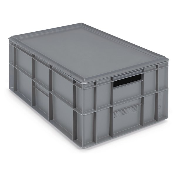 Tapa con clips para caja norma europa 600x400mm - 5