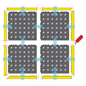 Tapis antifatigue Skywalker Notrax Tapis antifatigue Skywalker Notrax