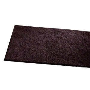 Tapis d'entrée absorbant Wash & Clean noir 1,20 x 1,80 m