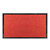 Tapis d'entrée absorbant Wash & Clean rouge 1,20 x 1,80 m - 2