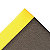 Tapis vinyle micro cellulaire Sof-Tred noir/jaune 91 cm x mètre linéaire - 2