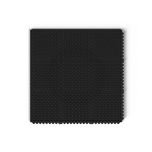 Tappeto antifatica componibile nero Cushion Ease Solid Nitrile Gsii Fr ignifugo antiscivolo 91 x 91 cm - 4