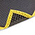 Tappeto antifatica nero con 3 bordi neri Diamond Flex 97 x 163 cm - 2