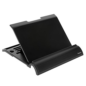 TARGUS Ergo, Soporte para ordenador portátil, Negro, 25,4 cm (10"), 35,6 cm (14"), Plástico, 33,5 - 42,5° AWE802AMGL TARGUS Ergo, Soporte para ordenador portátil, Negro, 25,4 cm (10"), 35,6 cm (14"), Plástico, 33,5 - 42,5° AWE802AMGL
