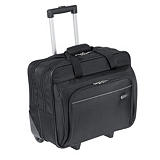 Targus Executive, sacoche d'ordinateur portable avec roulettes 15-16 pouces, polyester, noir Targus Executive, sacoche d'ordinateur portable avec roulettes 15-16 pouces, polyester, noir