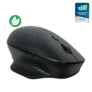 Targus Souris ergonomique sans fil ambidextre ErgoFlip EcoSmart - Bluetooth 5.0 - Noir