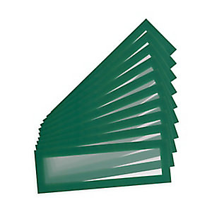 Tarifold Magneto Pro Solo - Pochette murale - Cadre d'affichage magnétique A5/A4 - Cadre vert - Lot de 10 Tarifold Magneto Pro Solo - Pochette murale - Cadre d'affichage magnétique A5/A4 - Cadre vert - Lot de 10