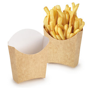 Tasca in cartone per patatine fritte