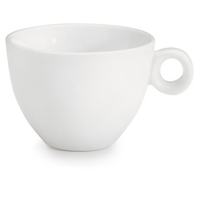Tasse à thé EO en porcelaine 20 cl - Blanc - Lot de 12