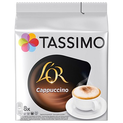 Tassimo T-Discs Cappuccino L'OR - paquet de 8 dosettes