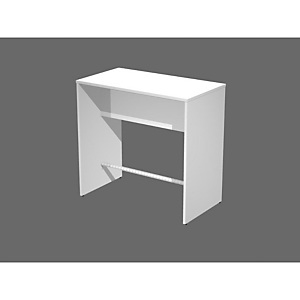 Tavolo alto ristoro, 4 posti, 110 x 70 x 105 cm, Bianco Tavolo alto ristoro, 4 posti, 110 x 70 x 105 cm, Bianco