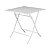 Tavolo da esterno pieghevole Minorca, 60 x 60 x 72 cm, Alluminio, Bianco - 1