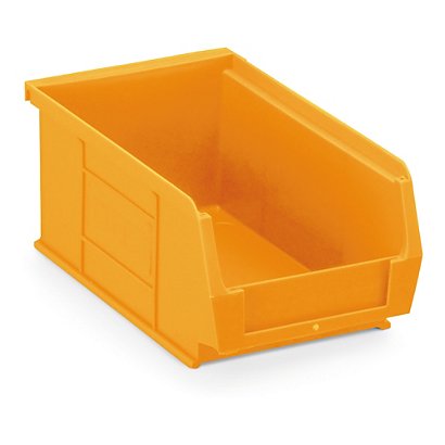 TC2 louvre storage bins, yellow, 165 x 100 x 75mm, pack of 60 - 1