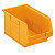 TC3 louvre storage bins, yellow, 240 x150 x 132mm, pack of 20 - 1