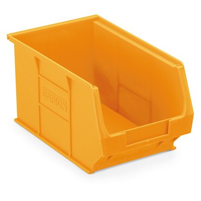 TC3 louvre storage bins, yellow, 240 x150 x 132mm, pack of 20 - 1