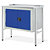 Team leader workstations, flat top, double cupboard - 1