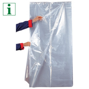 Tear-off 30% recycled pallet covers