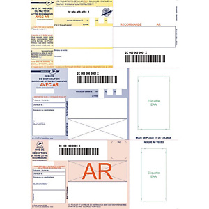 TECHMAY Support recommandé bureautique - Boite de 1000 TECHMAY Support recommandé bureautique - Boite de 1000