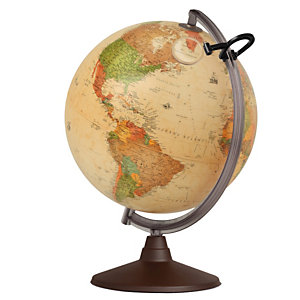 TECNODIDATTICA Globo geografico illuminato Marco Polo - diametro 30 cm