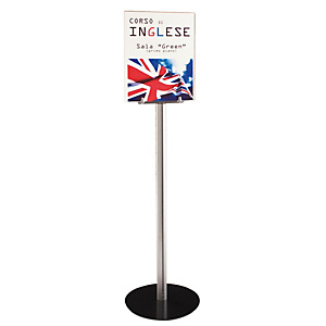TECNOSTYL Piantana segnaletica - A3 - 32x138 cm - verticale - Tecnostyl TECNOSTYL Piantana segnaletica - A3 - 32x138 cm - verticale - Tecnostyl