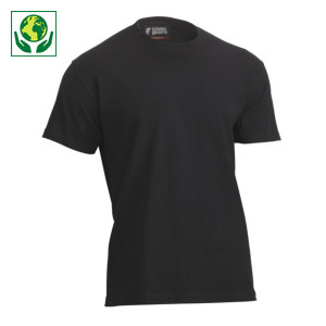 Tee-shirt noir 100% coton Tee-shirt noir 100% coton