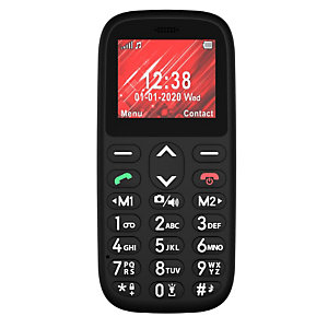 Telefunken S410, Barra, SIM única, 4,5 cm (1.77''), 1,2 MP, 600 mAh, Negro TF-GSM-410-CAR-BK