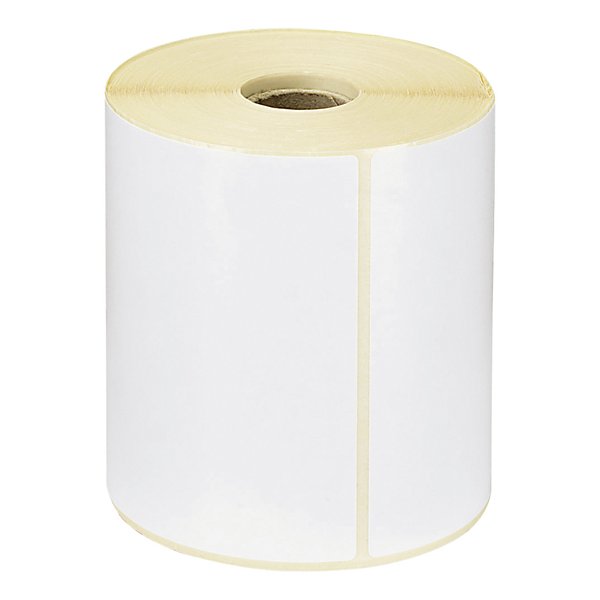Termotransferové etikety 35x25mm, na rolke ø25mm, 1600 etikiet, bez perforácie - 4