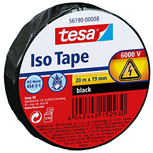 tesa® Cinta aislante de PVC Iso Tape tesa® Cinta aislante de PVC Iso Tape