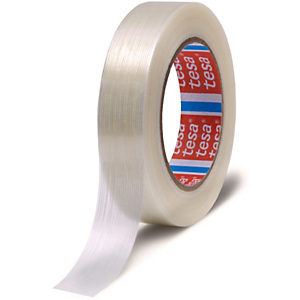 tesa® Cinta de embalar PP reforzada 19 mm x 50 m transparente tesa® Cinta de embalar PP reforzada 19 mm x 50 m transparente