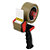tesa® CLASSIC Dispensador de cinta de mano clásica con agarre de pistola negro y rojo 56403 - 4