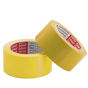 TESA Nastro adesivo - PVC - 50 mm x 66 mt - giallo TESA Nastro adesivo - PVC - 50 mm x 66 mt - giallo