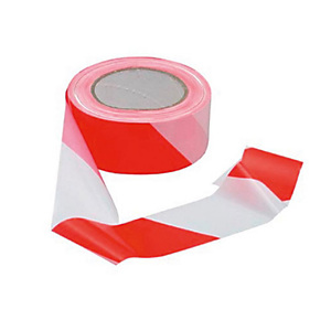 TESA Ruban de signalisation universel polypropylène rouge et blanc 50 mm x 66 m 58134 TESA Ruban de signalisation universel polypropylène rouge et blanc 50 mm x 66 m 58134