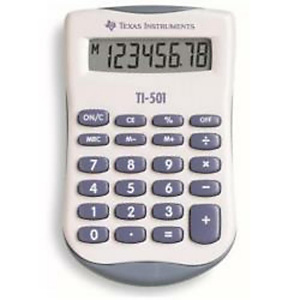 Texas Instruments, Calcolatrici, Ti 501, TI501 Texas Instruments, Calcolatrici, Ti 501, TI501