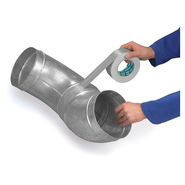 Textilná páska BIELA, 48mm, návin 50m, hrúbka 220µm - 3