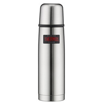 THERMOS Bouteille isotherme Light & Compact, argent, 0,5L - 1