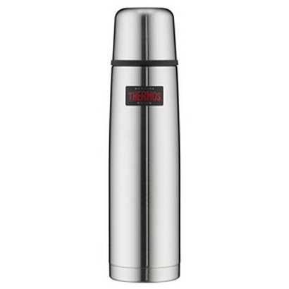 THERMOS Bouteille isotherme Light & Compact, argent, 1L - 1
