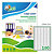 TICO Etichette adesive LP4W - permanenti - 37 x 14 mm - 100 et/fg - 100 fogli A4 - bianco - 2