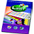 TICO Etichette in carta fluorescente, Per stampanti laser e inkjet, A4, 70 fogli, 1 etichetta per foglio, Verde Fluo - 3