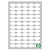 TICO Premium Etiqueta de papel autoadhesiva permanente, 36 x 20 mm, 100 hojas, 60 etiquetas por hoja A4, blanco - 2