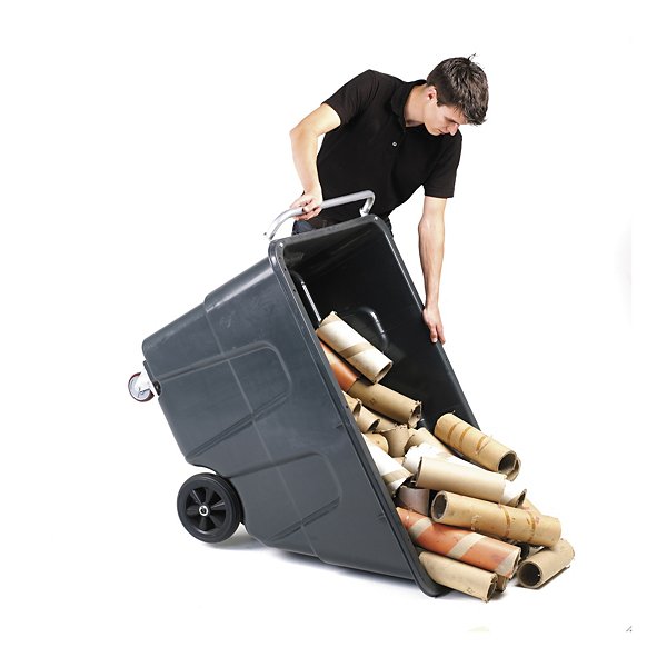 Tilt waste disposal truck, without lid 1180x780x925mm - 2