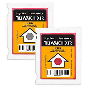 Tiltwatch XTR - transportindikator Tiltwatch XTR - transportindikator