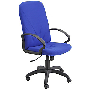 Time Sillón de dirección, textil, altura 106 -118 cm, azul Time Sillón de dirección, textil, altura 106 -118 cm, azul