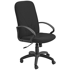 Time Sillón de dirección, textil, altura 106 -118 cm, negro Time Sillón de dirección, textil, altura 106 -118 cm, negro