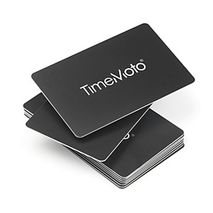 TIMEMOTO Badge RFID, compatible avec tous les systèmes de pointage TimeMoto®, 85 x 54 mm, distance de lecture de 70 mm, noir (paquet 25 unités) TIMEMOTO Badge RFID, compatible avec tous les systèmes de pointage TimeMoto®, 85 x 54 mm, distance de lecture de 70 mm, noir (paquet 25 unités)